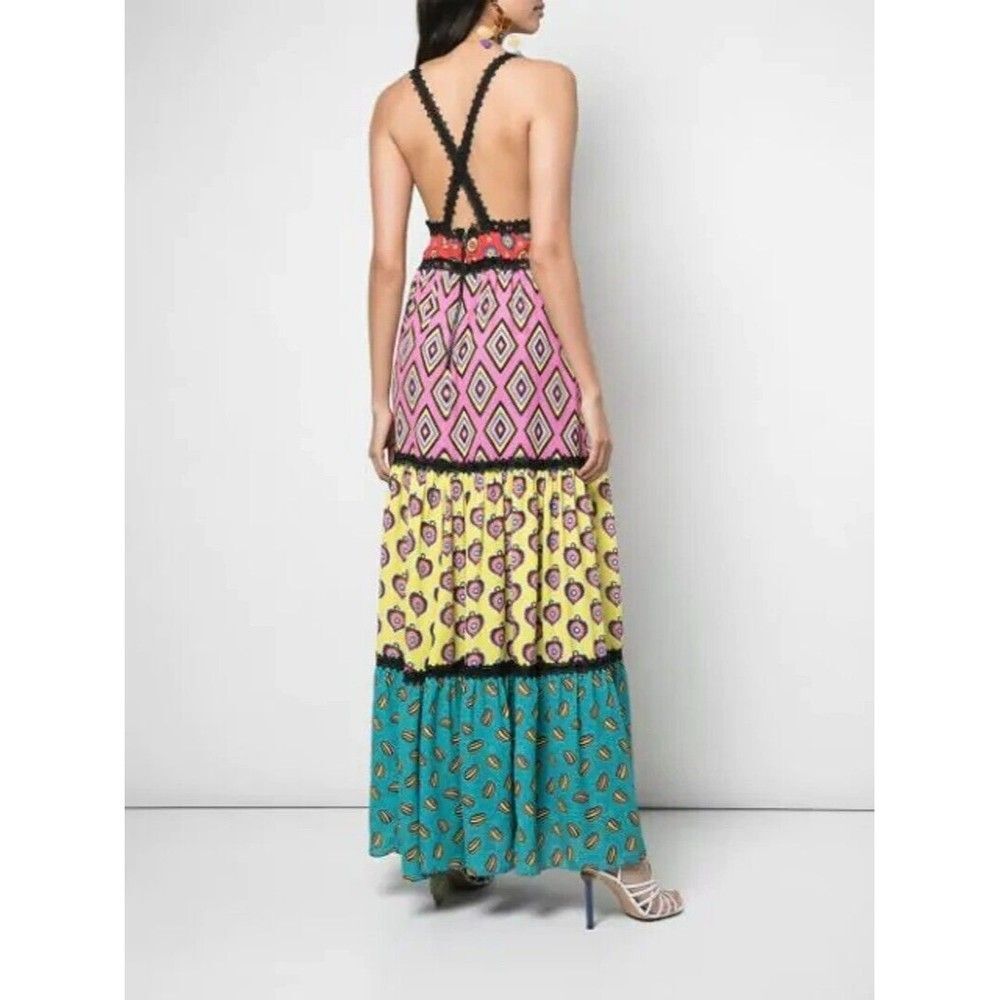 NWT Alice + Olivia  Maxi Dress $595 Sz 2 - Picture 5 of 14